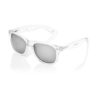 Ultra Clear Frame Sunglasses - with Silver Lenses Adults Classic Retro Sunglasses Women Man Transparent Glasses Fashion Glasses UV400 Protection Mirror Clear Glasses
