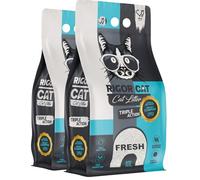 Ultra Clumping Cat Litter - Fast Absorbing, Low Dust, Fresh scent, 20L, Super clumping, Soft for Paws, Perfect Odour Control, Indoor Cat Litter