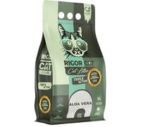 Ultra Clumping Cat Litter - Premium Bentonite Cat litter, Aloe Vera scent, 10L, High Absorption, Dust Free, Strong Clumping, Soft for Paws