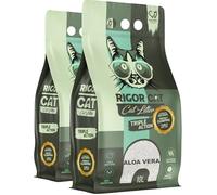 Ultra Clumping Cat Litter - Premium Bentonite Cat litter, Aloe Vera scent, 20L, High Absorption, Dust Free, Strong Clumping, Soft for Paws