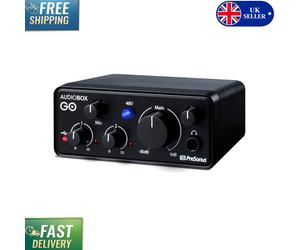 Ultra-Compact AudioBox GO USB-C Interface for Streaming & Professional Recording