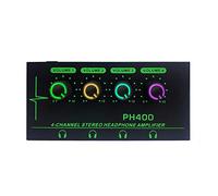 Ultra-Compact Portable 4Channel Stereo Headphone Amplifier Volume Control Anti-interfere Amplifier