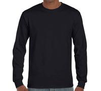 Ultra Cotton Long-Sleeved T-Shirt Gildan Black 5XL