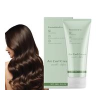 Ultra-Defining Curl Cream for Frizz-Free | Hydrating & Natural Shine, Fluffy Hair Air Curl Cream For All Curly Types - Wavy, Coily, Refresshing & Non-greasy Elastic Wave Hair Styling Cream