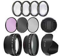Ultra Deluxe Kit for Sony Alpha A5000, A5100, A6000, A6100, A6300, A6400, A6500 Camera With 16-50mm Lens, Alpha A7c With 28-60mm Lens - Includes 7pc 40.5mm Filter Set + Wide Angle