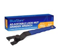 Ultra Durable SEWA20 Adjustable Lock-Nut Grinder Wrench by Blue Stars - Exact Fit for Dewalt Bosch & Other Grinders (10-30 mm)