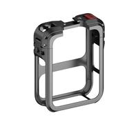 Ultra-Expandable Metal Cage with Silicone Lens Cap for DJI Osmo 360 Camera Expansion Frame Mount with 1/4" Cold Shoe Hole Multifunctional Stand Adapter for Cinematography VLOG Video