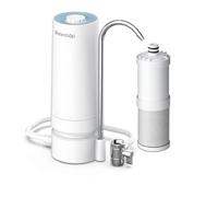 [Ultra Filtration] Waterdrop Countertop Water Filter, Filter Life Reminder, 4000 Gallons, Reduces Heavy Metals, Bad Odor, and 99% Chlorine (1 Filter Included) WD-CTF-07