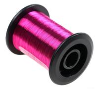 Ultra-Fine 0.1mm Fly Tying Wire 60m Black Silver | Black and for silver options, soft texture, ideal for ribbing, prevents line slip, for durable copper-plated
