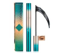 Ultra Fine 2.5mm Mascara for Thin & Short Lashes - Waterproof & Smudge-Proof - Precise Lightweight Brush for Older Women - Long-Lasting Formula for Natural Eye Look & Daily Makeup Application(Black)