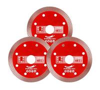 Ultra-Fine Corrugated Tile Cutting Discs Master - 4.13 Inch Super Thin Saw Blade Cutting Wheels, Marble Ceramic Cutting Blade (3PCS)