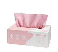 Ultra Fine Fiber Dish Wiping Cloth in Box, 20Pc Reusable Cleaning Towels, Microfiber Lint Free Multi-Purpose Towel, Perfect for Kitchen Cleaning, 5 Color Options for Easy Convenient (Pink)