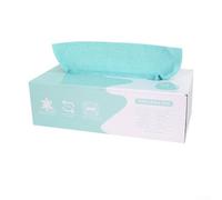 Ultra Fine Fiber Dish Wiping Cloth with User-Friendly Dispensing Box for Routine For Kitchen Dish Washing and Wipe-Down Needs (Sea of Blue)