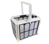 Ultra-Fine Filter Basket for Dolphin Robotic Pool Cleaners, ABS Plastic Frame for Sand and Fine Debris, Easy Rinse Maintenance, Single Pack