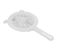 Ultra Fine Mesh Sieve - TRACOMPAN 400 Mesh Nylon Mesh Sieves for Cooking, Plastic Strainer with Handle for Kitchen Use, Yogurt, Tea Leaf, Juice, Soy Milk, Coffee, Flour & Honey Filtering