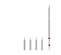 Ultra Fine Pure Copper Soldering Tip for C210 Station, Quick Heat Up Interchangeable Head for Mobile Device Repair Work, Silver 81mm