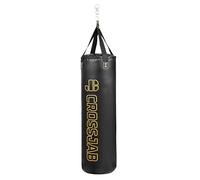 ULTRA FITNESS 4ft,5ft Boxing Punch Bag + chain MMA training EMPTY-UNFILLED (Black, 5FT)
