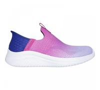 Skechers ULTRA FLEX 3.0 - COLOR BOOST Girls Trainers Navy/Purple - Blue - Size: UK 2 older kids