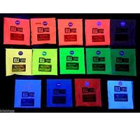 Ultra Fluorescent UV Blacklight Reactive Glow Pigment Powder. Choose Colour. 20g (Magenta)
