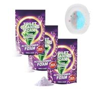 Ultra Foaming Toilet Cleaner Powder Pouches Gifts, Self-Activating Foam, Fast-Foaming Formula, Deep Clean for Home and Bathroom (1)