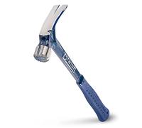 Estwing E619SM 19oz Ultra Series Straight Claw Framing Hammer Milled Face Blue Shock Reduction Grip Length 400mm