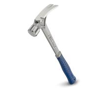 Estwing E619SM 19oz Ultra Series Straight Claw Framing Hammer Milled Face Blue Shock Reduction Grip Length 400mm