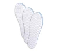 Ultra Fresh Deodorizing Shoe Insoles Inserts with Micro Capsules, Odour Eating Shoe Soles, Dermatologically Tested, No Allergens, 3 Pair Pack, Made in Europe, Kaps Fresh Step (44-47 EUR / 10-13 M UK)