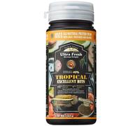 Ultra Fresh Tropical Fish Food, Wild Sword Prawn, Natural Color Enhanc