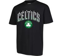 Ultra Game Men's Arched Plexi Short Sleeve Tee Shirt, Black, Medium