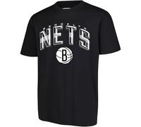 Ultra Game Men's NBA Arched Plexi Short Sleeve T-Shirt Black