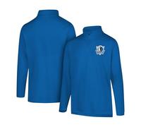 Ultra Game Men's NBA Poly Knit Quarter Zip Long Sleeve Shirt, Team Colour, XXL