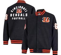 Ultra Game Mens NFL Official Classic Varsity Coaches Jacket Coat