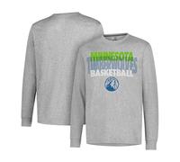 Ultra Game Men's Supreme Long Sleeve Pullover Tee Shirt Heather Gray