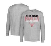 Ultra Game Men's Supreme Long Sleeve Pullover Tee Shirt Heather Gray