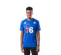 Ultra Game mensJoel Embiid Short Sleeves Shirt - Multi - XL