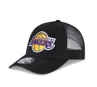 Ultra Game NBA Boys 8-20 Snap Back All Around The World Trucker Baseball Cap Hat, Black, One Size