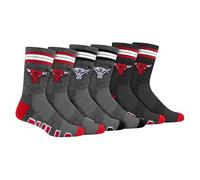 Ultra Game NBA Boys Athletic Cushioned Secure Fit Team Crew Socks, Assorted, One Size