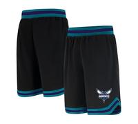 Ultra Game NBA Charlotte Hornets Mens Woven Basketball Shorts, Team Color, Medium