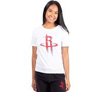 Ultra Game NBA Chicago Bulls Womens Soft Vintage Jersey Tee Shirt, White, Medium