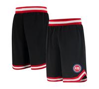 Ultra Game NBA Detroit Pistons Mens Woven Basketball Shorts, Team Color, Large