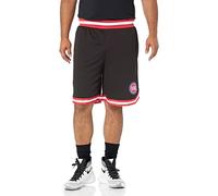 Ultra Game NBA Detroit Pistons Mens Woven Basketball Shorts, Team Color, X-Large