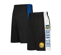 Ultra Game NBA Golden State Warriors Men's Mesh Athletic Active Basketball Shorts, Heather Gray, Small