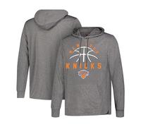 Ultra Game NBA Men’s Super Soft Lightweight Pullover Hoodie Sweatshirt Heather Charcoal