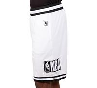 Ultra Game NBA Men's Knit Active Basketball Shorts White