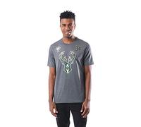 Ultra Game NBA Men's Players Quick Dry Active T-Shirt Heather Charcoal