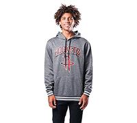 Ultra Game NBA Men's Stripe Soft Fleece Pullover Hoodie Sweatshirt