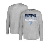 Ultra Game NBA Men's Super Soft Supreme Long Sleeve T-Shirt Heather Gray