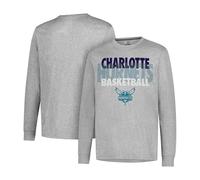Ultra Game NBA Men's Super Soft Supreme Long Sleeve T-Shirt Heather Gray