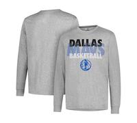 Ultra Game NBA Men's Super Soft Supreme Long Sleeve T-Shirt Heather Gray