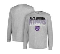 Ultra Game NBA Men's Super Soft Supreme Long Sleeve T-Shirt Heather Gray